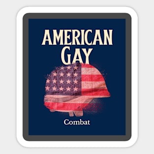 Gay Veteran Sticker